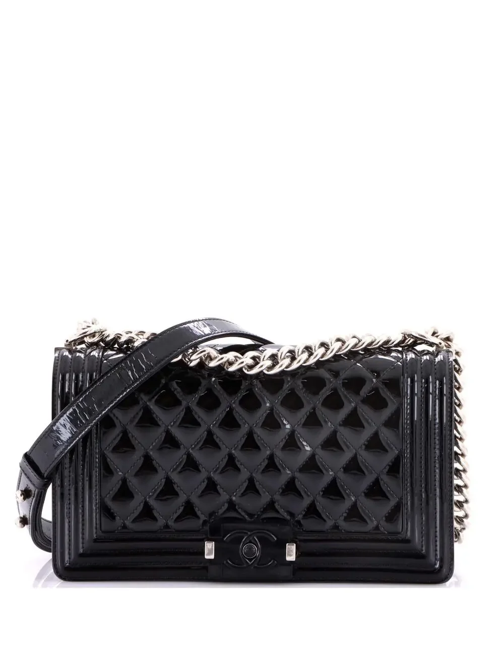 Chanel Boy Flap Bag Quilted Plexiglass #249660C34B